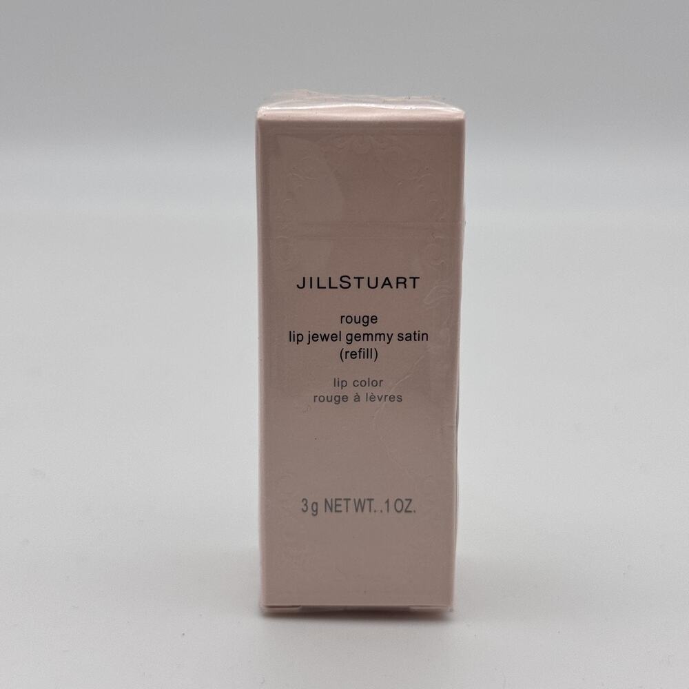 Jill Stuart Rouge Lip Jewel Gemmy Satin Lipstick Refill 10 Little Tomboy 3g New